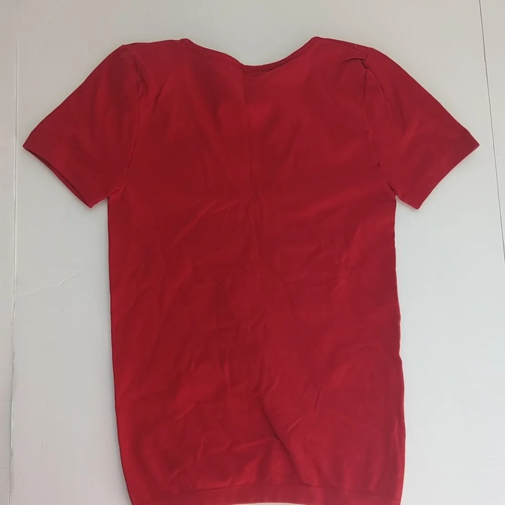 💰 Express Red short sleeved top, Size S